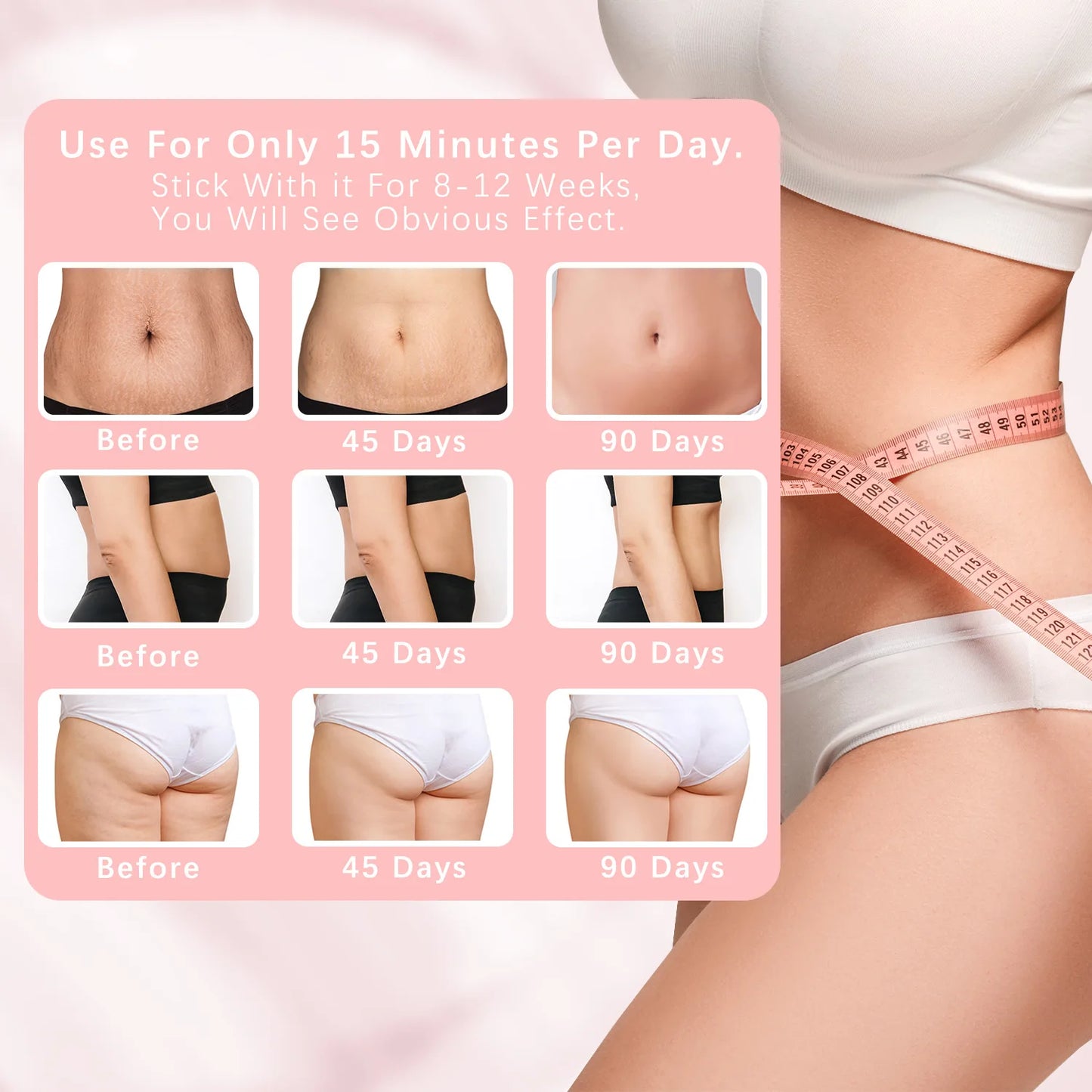 NEW Arrivals Abdomen Electric Massage Device Deep Tissue and Cellulite Remover Massager for Belly Legs Arms Body Sculpting Machine Fat Burner Slimming Equipment