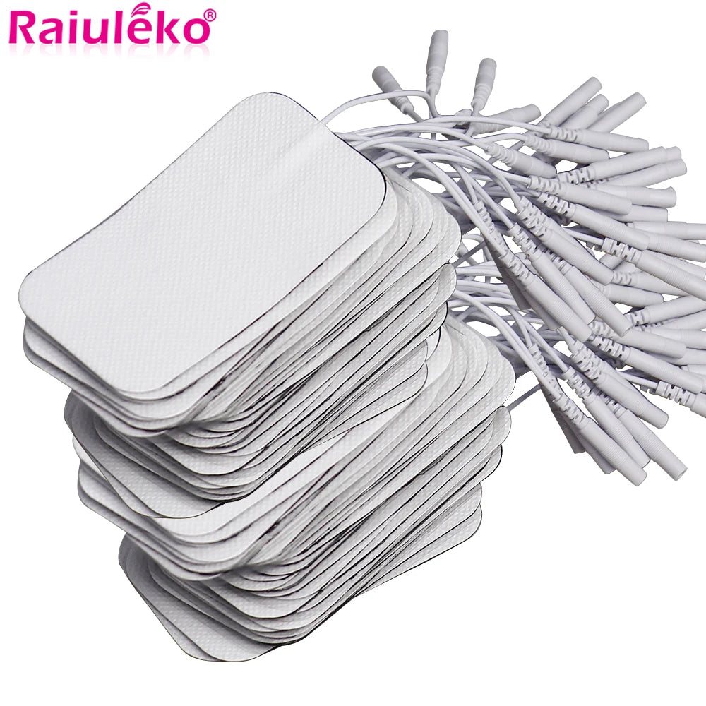 NEW Arrivals 20/50PCS Set 9*5cm Self-adhesive Electrode Pads Patch for Body TENS Massager Pulse Muscle Stimulator Acupuncture Massage Gel Sticker