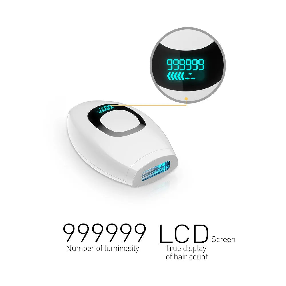 Flashes Bikinis IPL Pulses Epilator Painless Laser Hair Removal Facial Professional Depilator Devices LCD Display