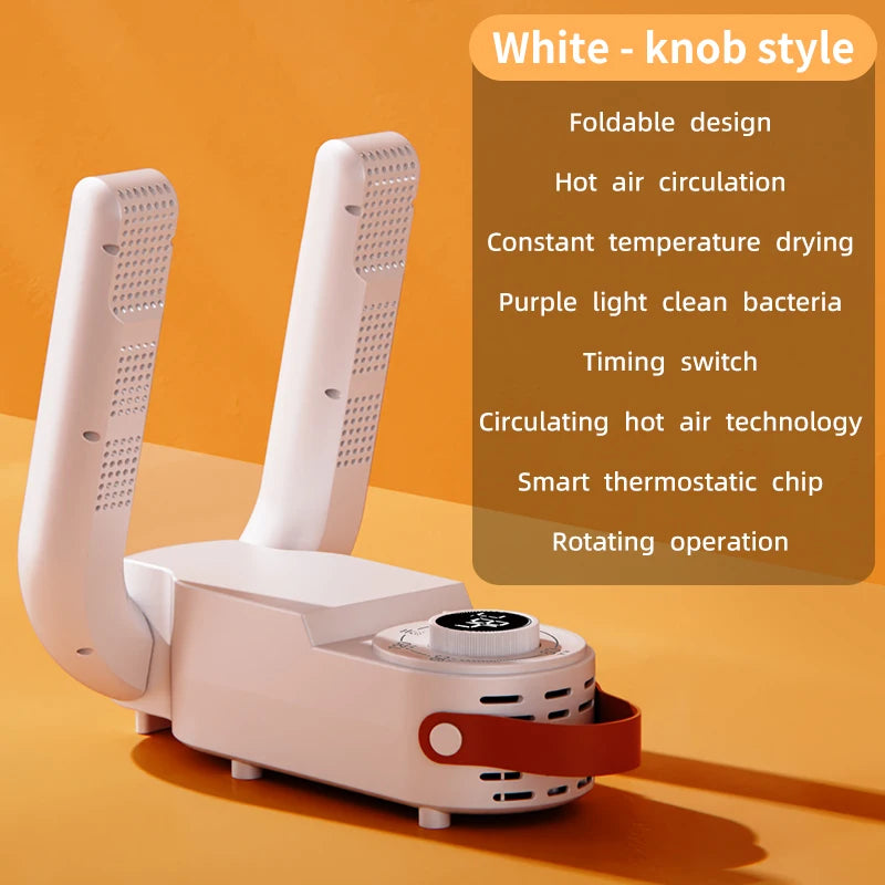 NEW Arrivals Portable Shoe Dryer Electric Shoe and Boot Dryer Intelligent Timer Adjustable Dryer Deodorizer Dehumidifier Shoe Drying Machine