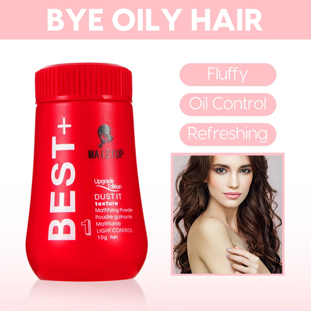 MAIZIUP Fluffy Hair Powder Increases Hair Volume Captures Haircut Unisex Modeling Styling Fluffy Hair Powder Absorb Grease