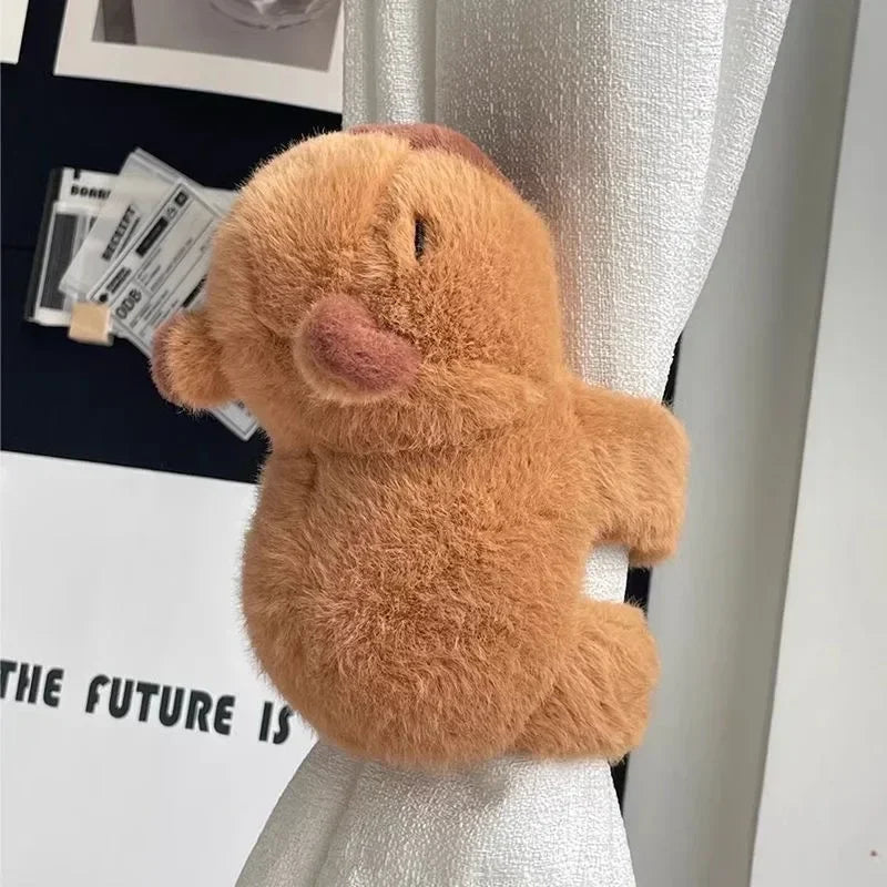 NEW Arrivals 1-10PCS Set Capybara Clap Circle Toys Slap Snap Wrap Wristband Bracelet Capybara Plush Hand Ring Fun Pop Circles Kids Gift