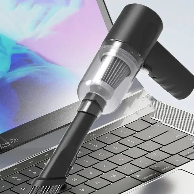 NEW Arrivals 9000PA Wireless Car Vacuum Cleaner USB Charging 1200mAh Portable Cleaning Appliance Mini Wet and Dry Vacuum Cleaner Household Car Cleaning Supplies