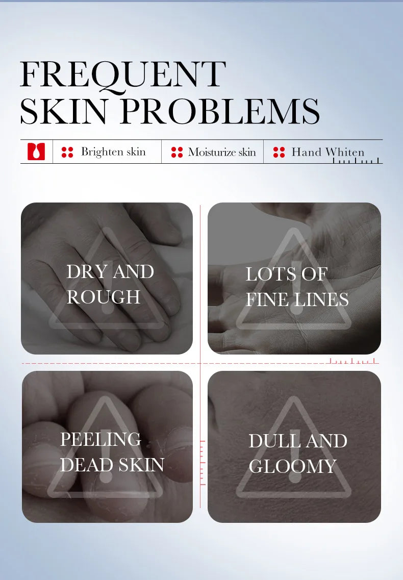 NEW Arrivals 2PCS Set Korean Kojic Acid Hand Cream Moisturizing Nourishing Brightening Hydrating Hand Creams Beauty Hands Skin Care Products