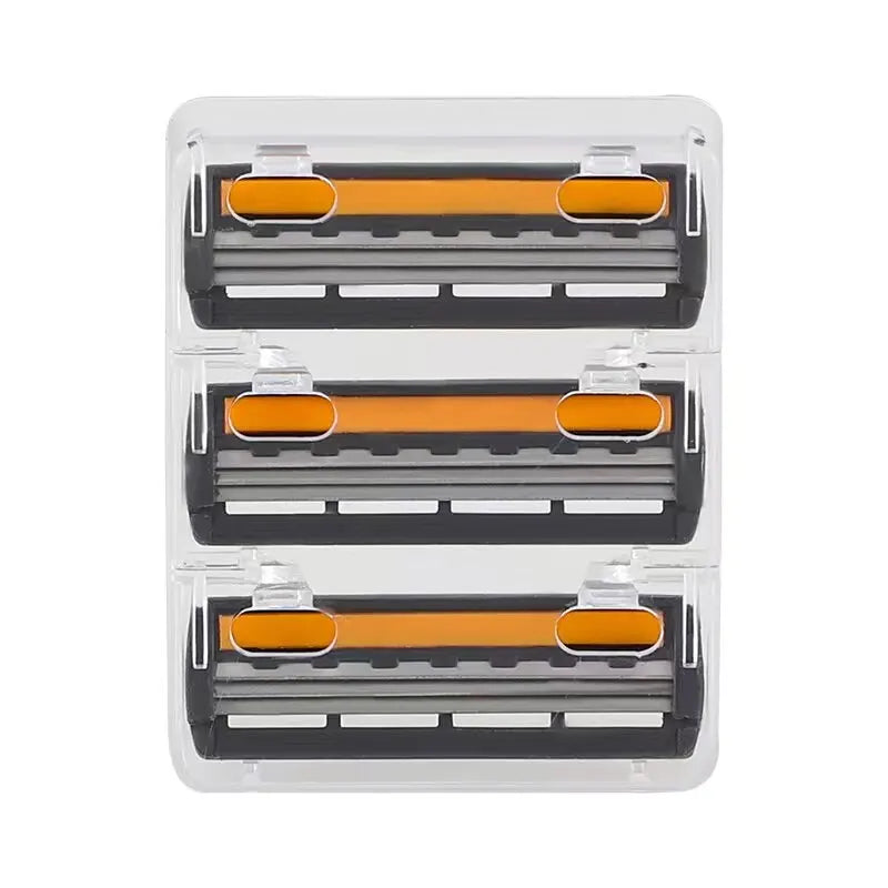 NEW Arrivals Shaver Brand New Design Men Razor Shaving Three Layer Shaver Reusable Razor Imported Blade Multi Tool Head Change Set