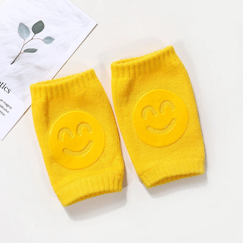 NEW Arrivals Soft Mesh Terry Baby Leg Cotton Warmers Toddler Kids Kneepad Protector Non-Slip Dispensing Safety Crawling Well Knee Pads For Babies Child