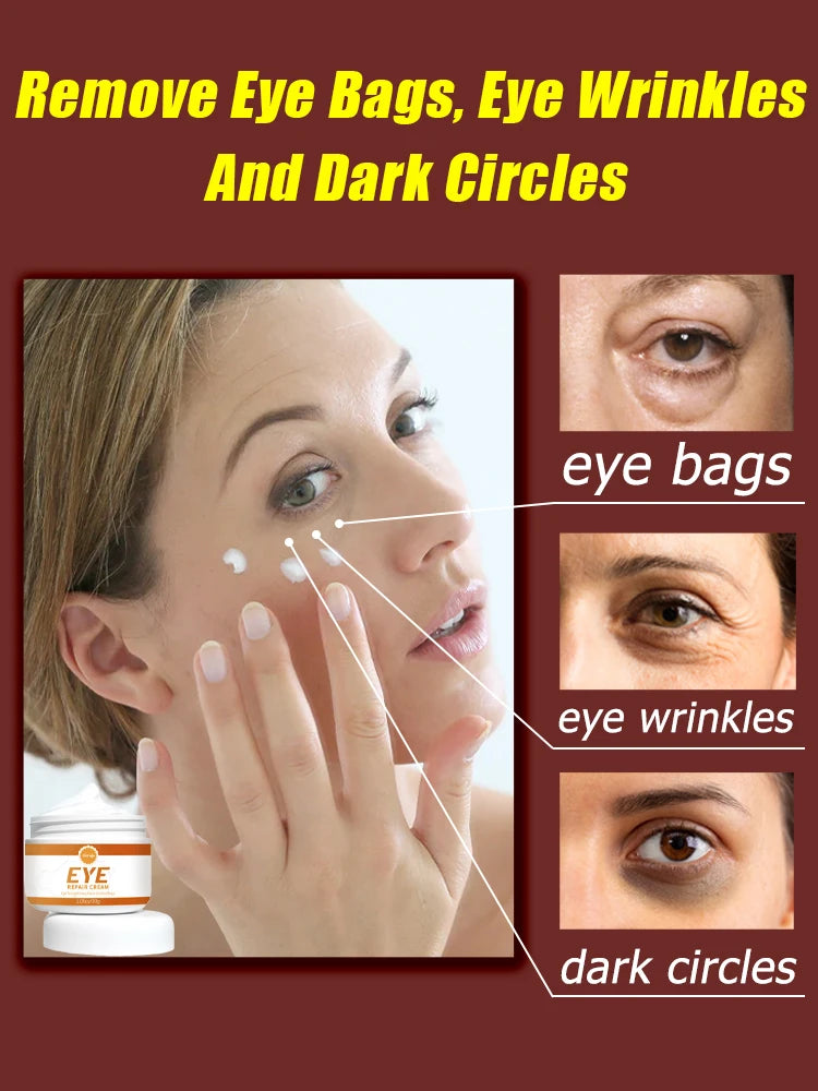 NEW Buy 10 Get 12 Free Korean Snail Eye Cream Collagen Fade Fine Lines Wrinkle Lightening Dark Circles Firming Eye Bags Puffiness Moisturizing Eye Cream Women Beauty Supplies