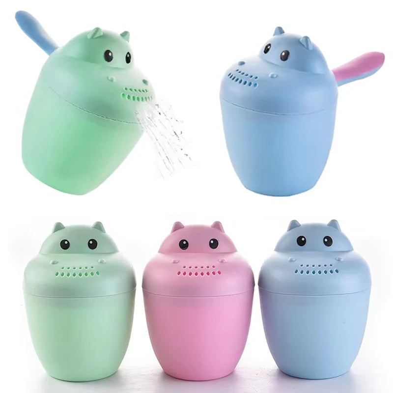 NEW Arrivals Baby Shampoo Durable Kids Shampoo Rinse Rainfall Cup Bath Shower Washing Head Children Bathing Baby Shower Spoons