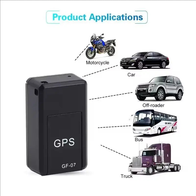 Mini GPS Locator Position APP Gf07 Car GPS Tracker Magnetic Vehicle Locator Anti-Lost Anti-Theft Alarm Tracking Device For Cars Bikes Trucks Vehicles