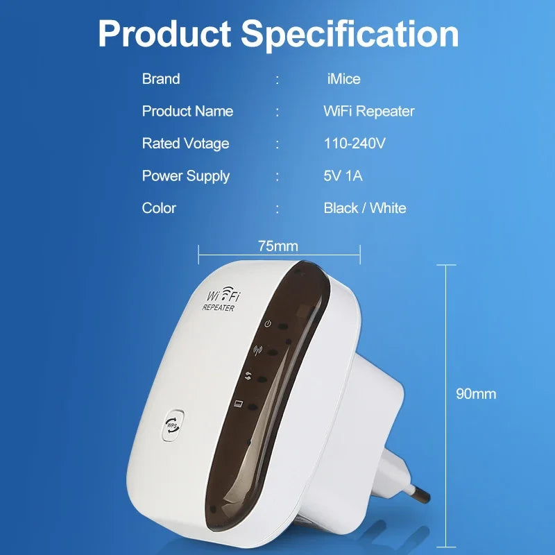 NEW Arrivals Wireless WI-FI Repeater 2.4G 300Mbps Router Wi-Fi Range Extender Wi-Fi Signal Amplifier 802.11N Network Card Adapter for PC Electronic Accessories