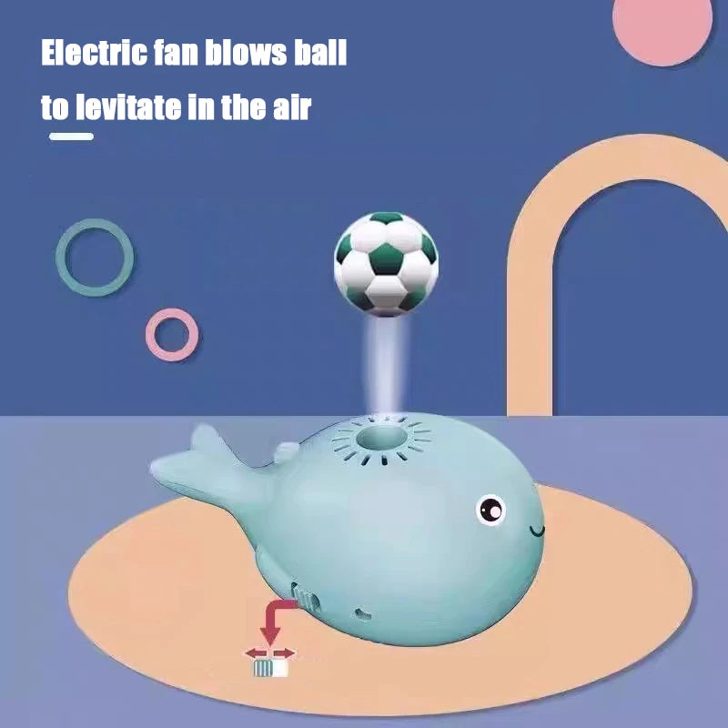 NEW Arrivals Electric Whale Floating Ball Toys Mini Fan Balancing Blowing Games Ideal Toys for Dogs and Cats Interactive Cat Toys Pets Supplies