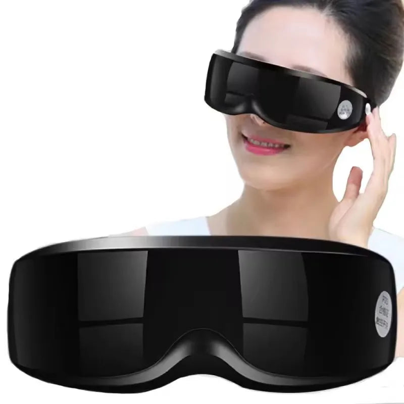 NEW Eye Massager Wireless Smart Vibration Magnetic Relieves Fatigue Dark Circles Acupuncture Massage Relax Eye Care Device