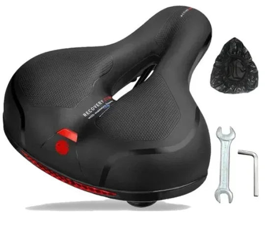 NEW Arrivals Mountain Bike Seat Cushion Set Hollow Out Breathable Shock Absorption Ball Style Universal Bicycle Seat Panache Sport Leisure Bicycle Parts Accessories Sports Supplies