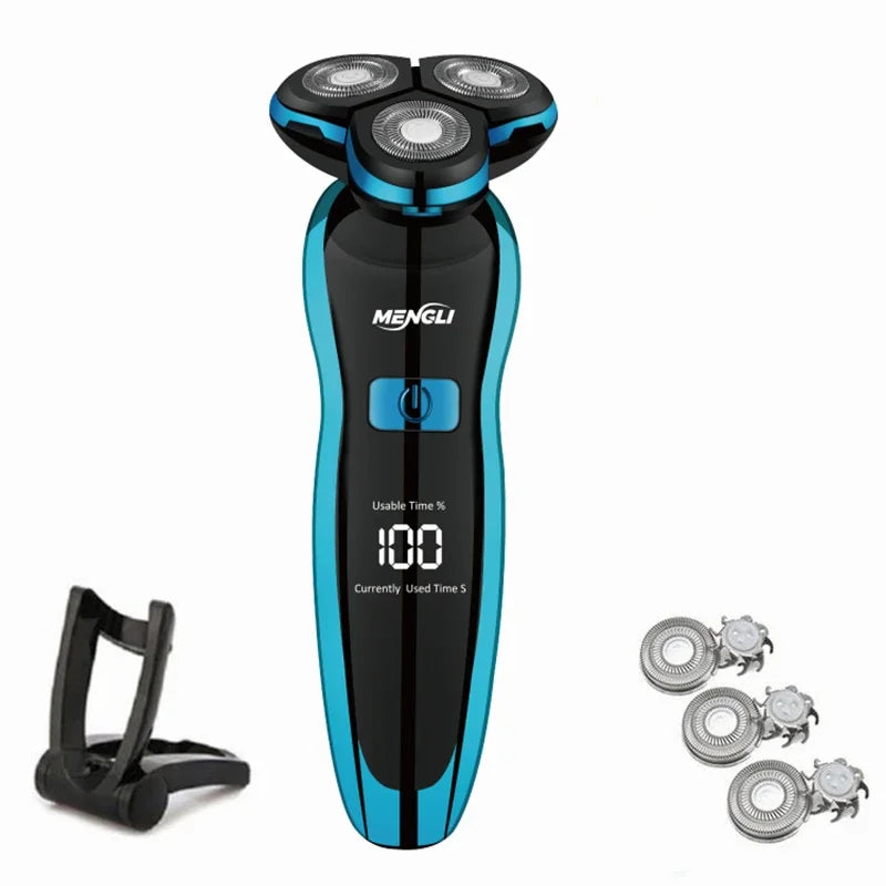 NEW Arrivals Gift for Husband Lover Electric Razor Set Electric Shaver Body Hair Cutting Shaving Machine for Men Women Clipper Rotary Beard Trimmer Waterproof Hair Sets Accessories Hair Care Supplies