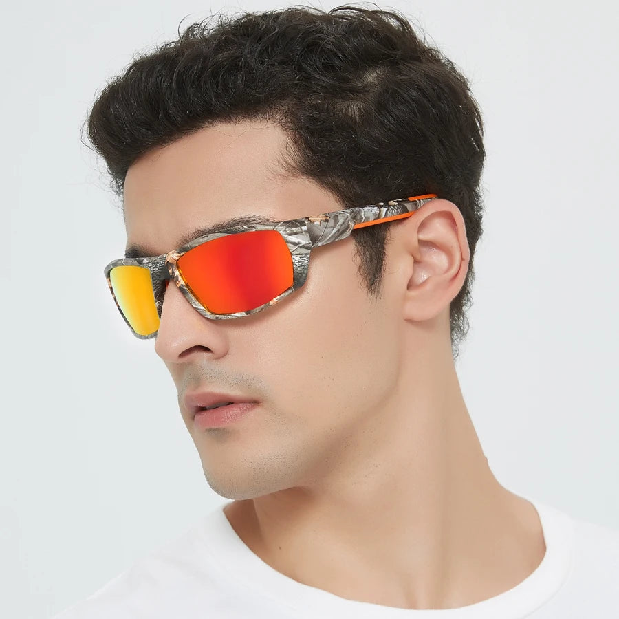 NEW Arrivals 3 PCS Set Fashion Vintage Polarized Sports Sunglasses Men Women Fishing Running Cycling Mountaineering Sun Glasses UV400 Eyewear