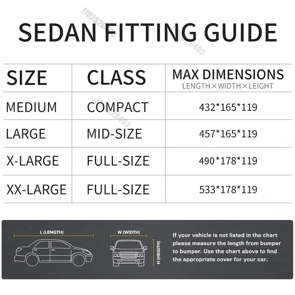NEW Arrivals S-2XL Plus Size for Mercedes Benz Class Rolls Royce Top Quality Car Cover Thickened Outdoor Sun Protection Heat Insulation Ultraviolet Protection and Dust Prevention Four Seasons Car Accessories