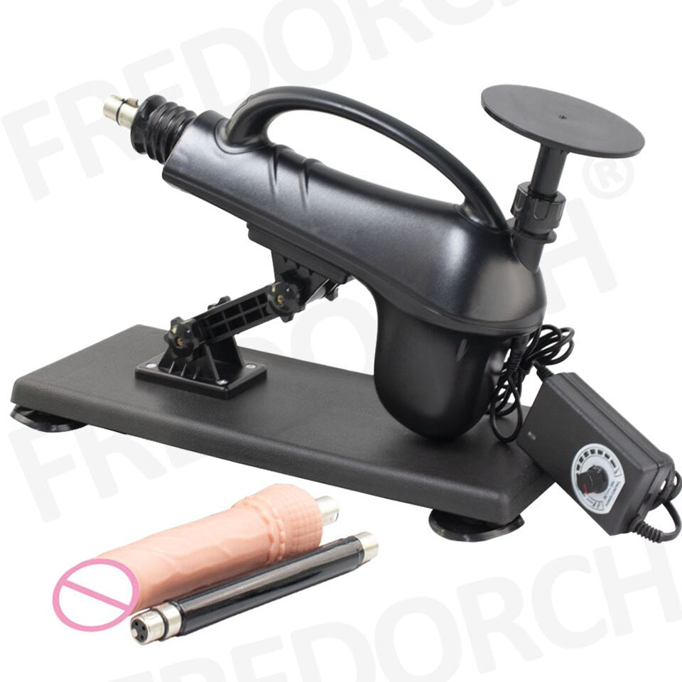Fredorch New Automatic Sex Machine Sex Toys,Thrusting Machines for Men Women,Love Machine Device Gun with 3XLR dildo Attachments