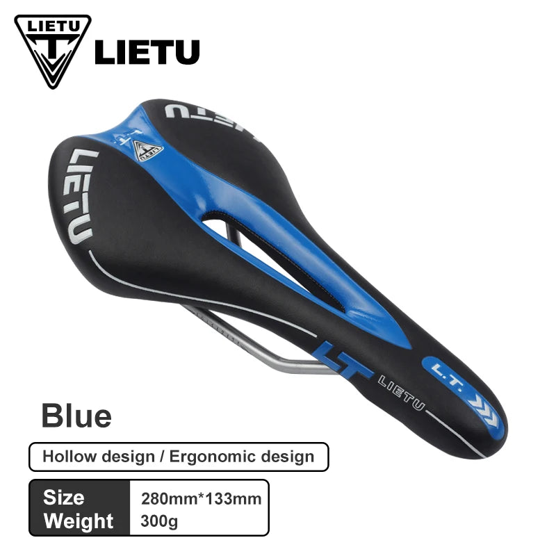 NEW Arrivals 12 Colors Bicycle Carbon Fiber Saddle MTB Road Bike Cycling Silicone Skid-Proof Saddle Seat Silica Gel Cushion Seat Leather Front Seat Mat Bicycles Accessories