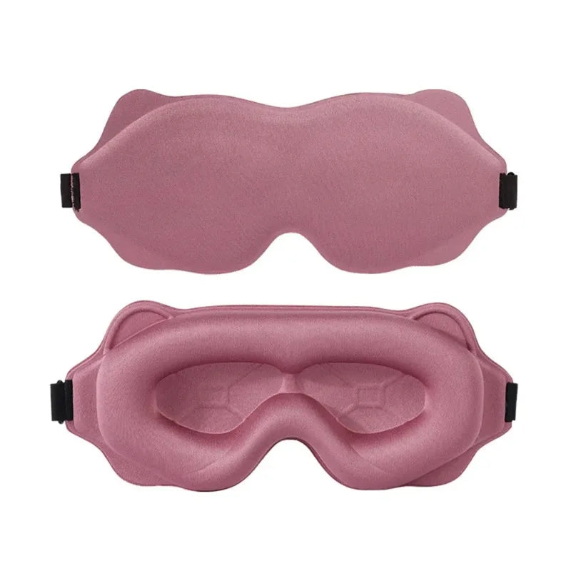 NEW Arrivals 5 Colors 3D Sleeping Mask Block Out Light Soft Padded Sleep Mask For Eyes Slaapmasker Eye Shade Blindfold Sleeping Aid Face Mask Eyepatch