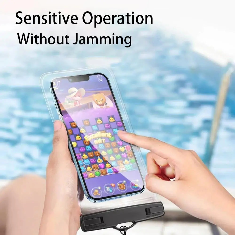 NEW Arrivals Blue/Pink/Black Color Waterproof Phone Case Swimming Water Proof Bag Universal Underwater Phone Protector Pouch PVC Cover for iPhone 14 Samsung Huawei