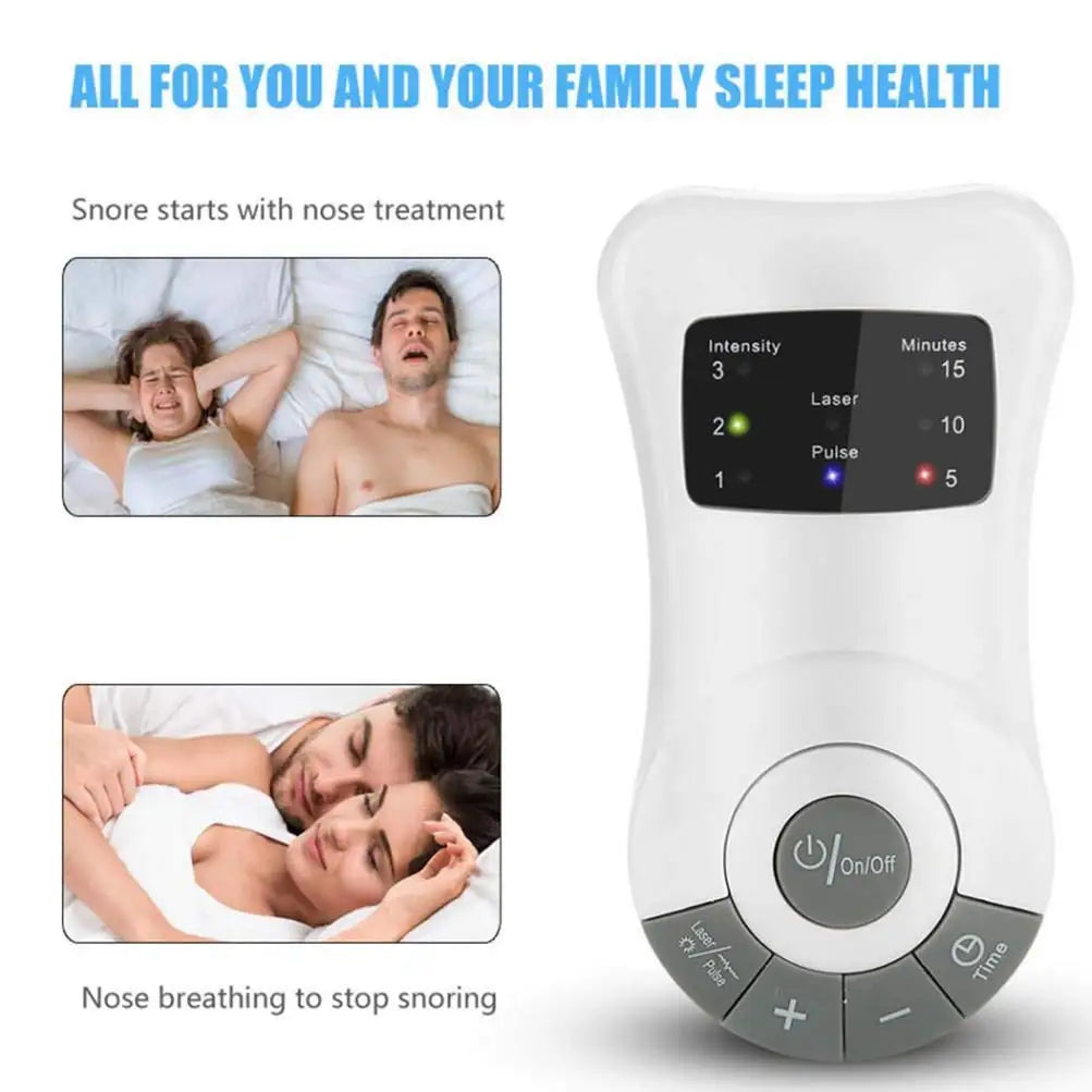 NEW Arrivals Rhinitis Red Light Treatment Machine Stuffy Nose Nasal Itching Sinusitis Cold Cure Allergy Reliever Therapy Device Health Care Supplies