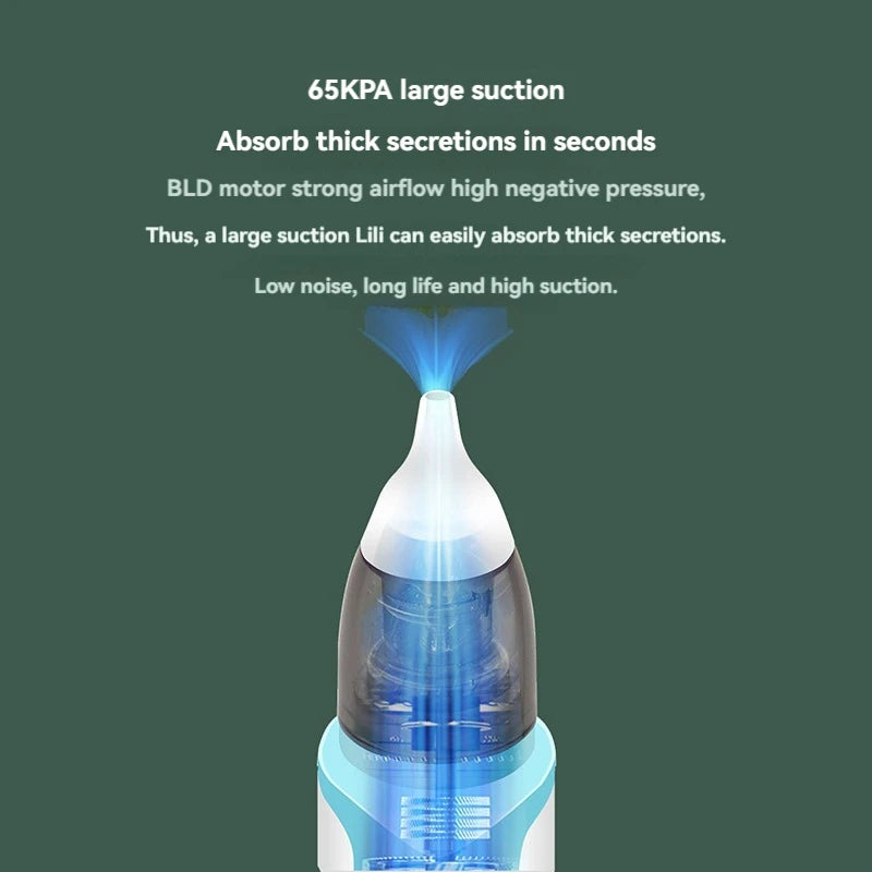 NEW Arrivals Baby Electric Nasal Aspirator Charging Version Newborn Baby Nasal Aspirator Suck Out Prevent Nasal Congestion