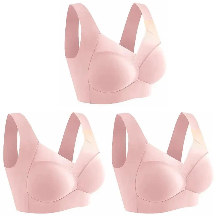 NEW Arrivals L(50KG) -6XL(110KG) Top Quality Ice Silk Seamless Sport Bra Gather Prevent Sagging Underwear No Steel Ring Comfortable Large Size Bra Sexy Vest Bralette Chubby Ladies Underwear