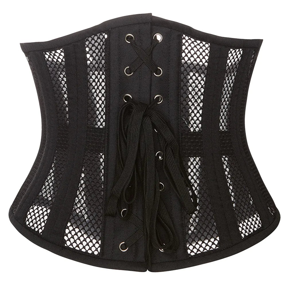 S-6XL Women Girls Bodysuits Shaper Sexy Tummy Control Shapewear Mesh Slimming Flat Belly Under Bust Corset Plus Size Breathable Lingerie Female Body Slim Care Supplies Ladies fashion High Quality Underwear Products