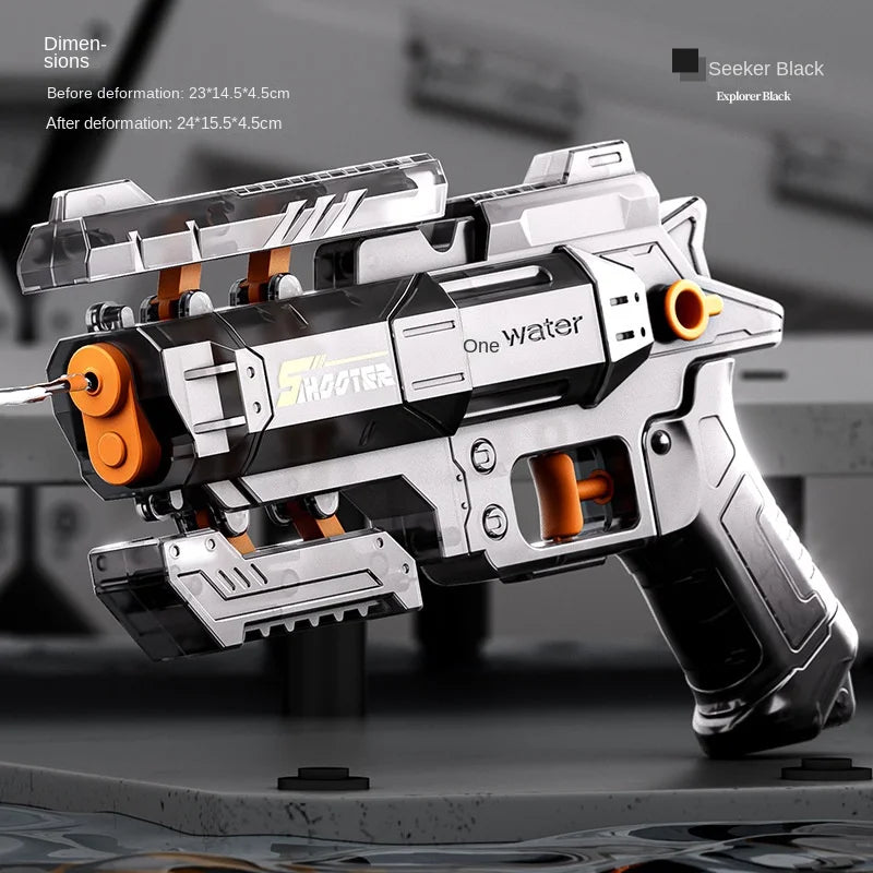 NEW Arrivals Adult-Children Water Gun Toys Bursts Children's High-Pressure Strong Charging Energy Water Automatic Japanese Water Spray Toy Guns Summer Sports Games Toys Supplies