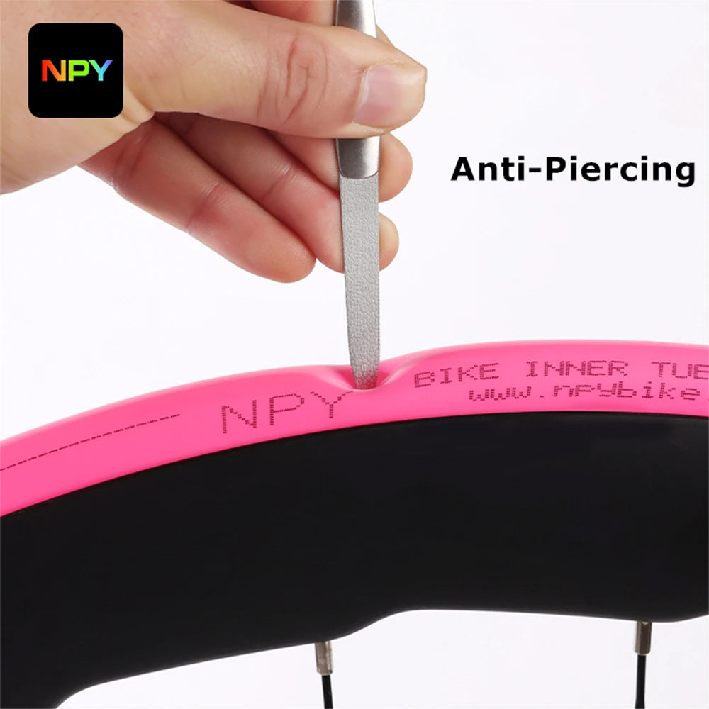 New 1Pcs Ultralight 28g Bike TPU Inner Tube 700X18 25 28 32 Road Bicycle TPU Material Tire 65mm Length French Valve Cycling Accessories Sports Supplies