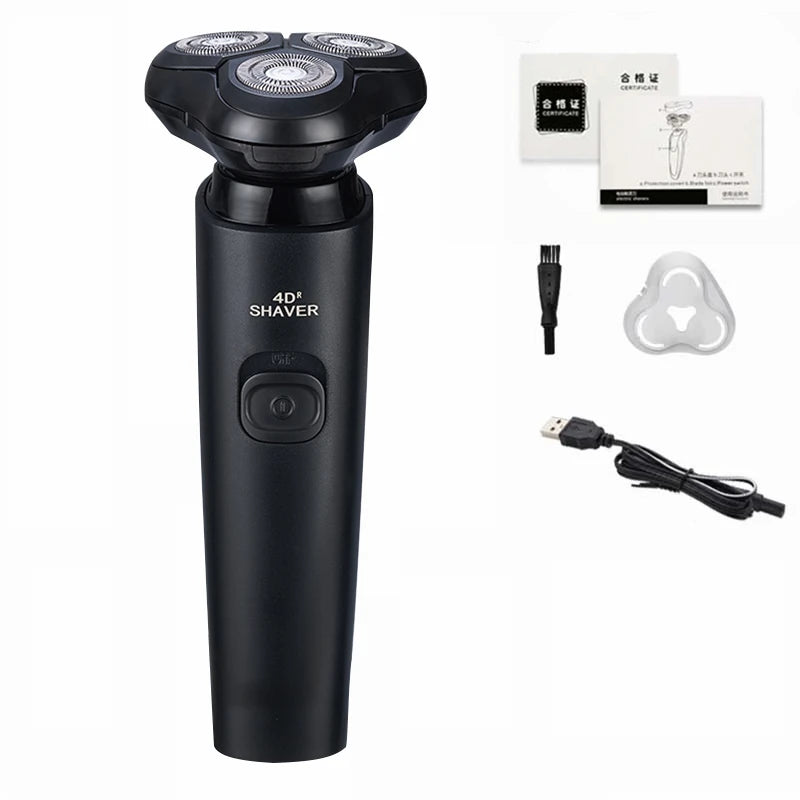 NEW Arrivals Gift for Husband Lover Electric Razor Set Electric Shaver Body Hair Cutting Shaving Machine for Men Women Clipper Rotary Beard Trimmer Waterproof Hair Sets Accessories Hair Care Supplies