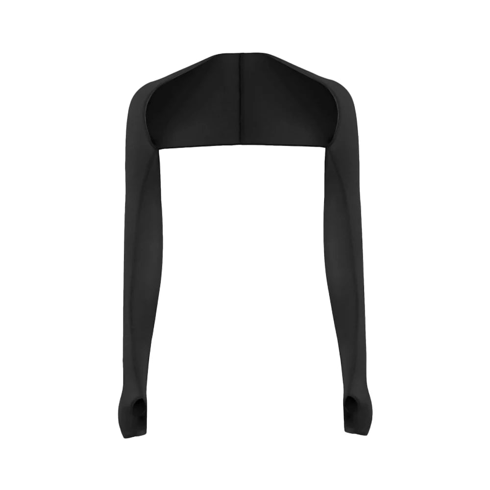 NEW Arrivals 5 Colors Summer Shawl Ice Long Sleeve Breathable Sun Protection Sunscreen Outdoor Sports Quick Drying Oversleeve Top Women Sports Clothing Supplies
