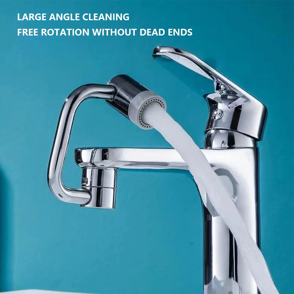 NEW Arrivals 1080 Rotating Rotatable Spray Attachment Filter Extension Kitchen Faucet Extend 2 Mode Splash Filter Extension Stainless Steel Faucet