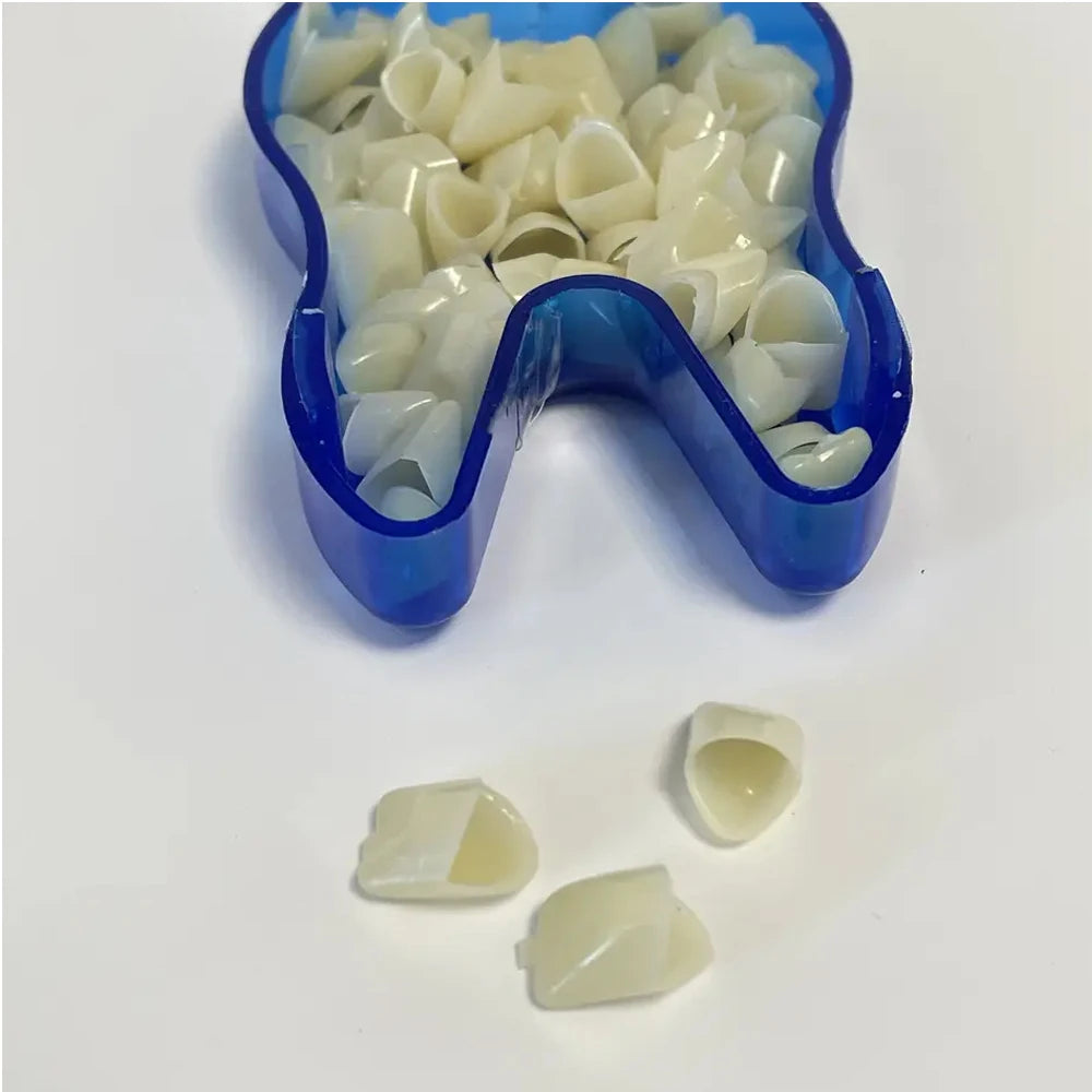 50 Pcs/Box Dental Temporary Crown Kit Anterior Front Molar Posterior Teeth Veneers Dentistry Tooth Whitening Tools