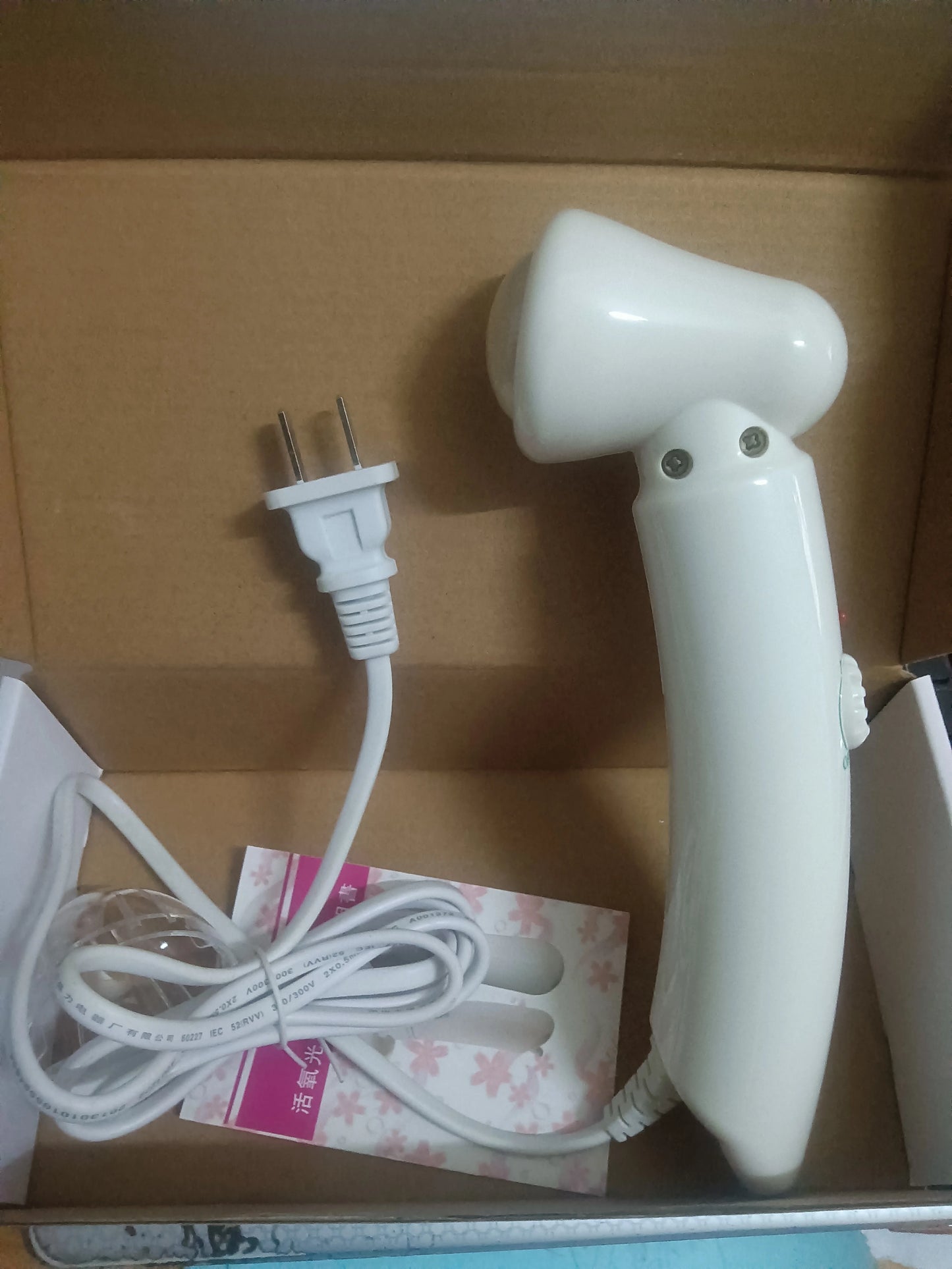NEW Arrivals Electric Oxygen Sterilization Facial Beauty Massager Ozone Skin Cleansing Acne Removal Anti Wrinkle O3 Face Rejuvenation Machine Ladies Home Beauty Salon SPA Accessories Skin Care Supplies