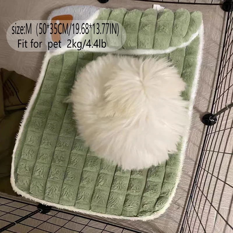 Cross-Border New Arrival Sleeping Dog Orthopedic Mat Winter Warm Removable Washable Kennel Mattress Pet Supplies Large Dog Dog Bed Pets Supplies