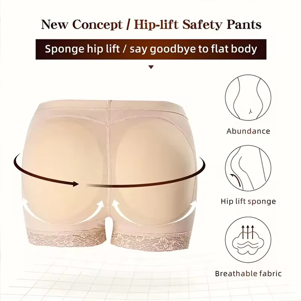 S-3XL Women Butt Lifter Panty Fake Buttock Body Shaper Padded Underwear Lady Lift Bum High Waist Tummy Control Hip Panties Female Ladies High Quality Fashion Underwear products