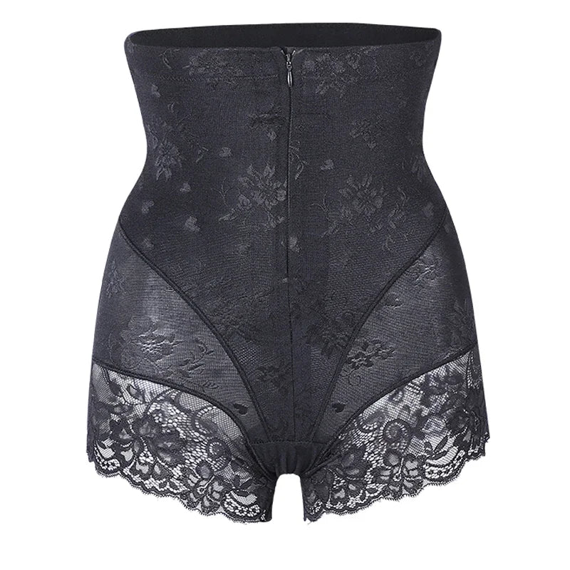 NEW Arrivals M-3XL Plus Size Women High Waist Body Zipper Shaper Panties Tummy Trimmer Belly Control Slimming Control Shapewear Girdle Waist Trainer