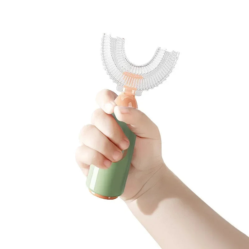 NEW Toothbrush for Kids (2-12Yrs Old) U Shape 360° Children's Toothbrush Teeth Care for Teeth Cleaning Child Toothbrush Baby Brush Dental Care Accessories
