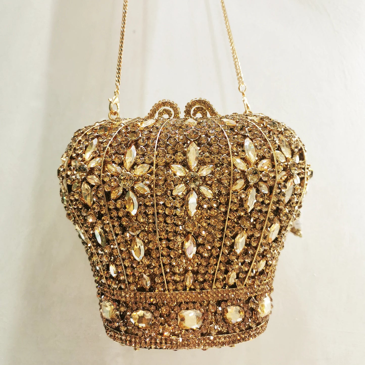 NEW Luxury 16 Styles Women Dark Gold Stones Clutch Bags Lady Evening Bag Bridal Rhinestone Handbags Wedding Dinner Business Dinner Purse Girls Ladies Luxury Fashion Apparel Accessories Clothing Supplies