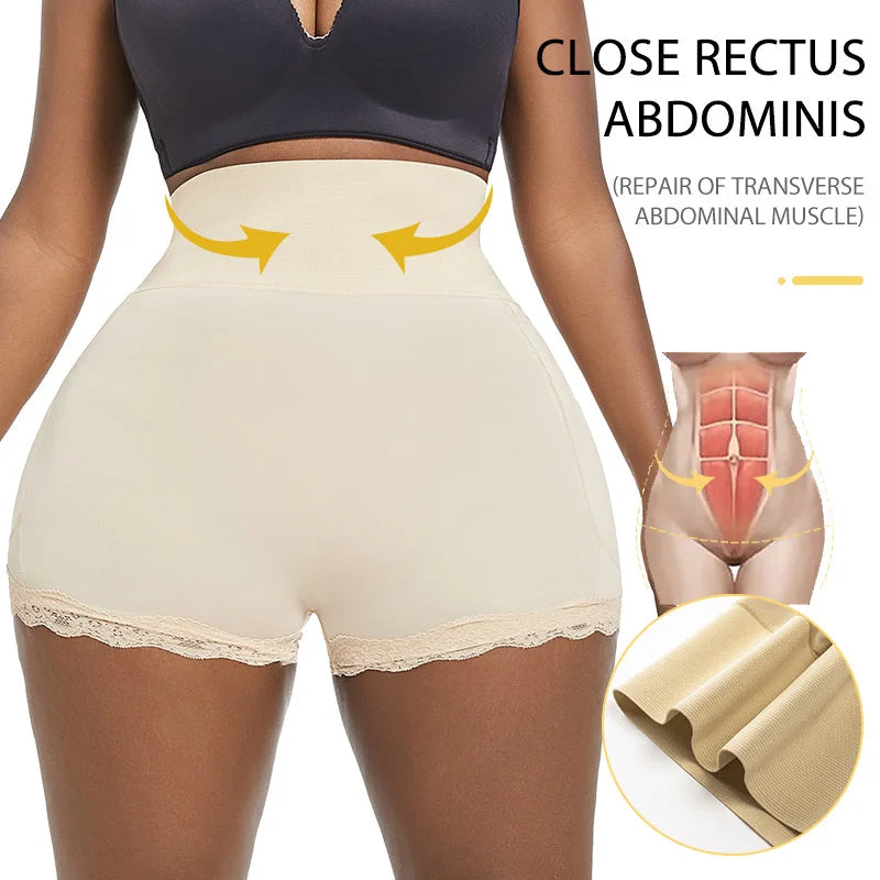 NEW Arrivals S-6XL Plus Size Hip Butt Enhancer Butt Lifter Padded Panties Pads Shapewear Bottom Enhance 6XL Hip Dip Smooth Women Body Shaper Panties