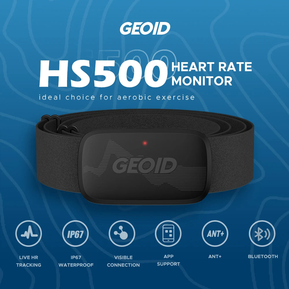 NEW 2PCS Set + HS500 Kit + CS600 Smart Cycling Speed and Cadence Sensor Bluetooth 5.0/ANT+ Dual-Mode Transmission Waterproof Bike Speed Sensor Bicycle Parts Accessories Sports Supplies