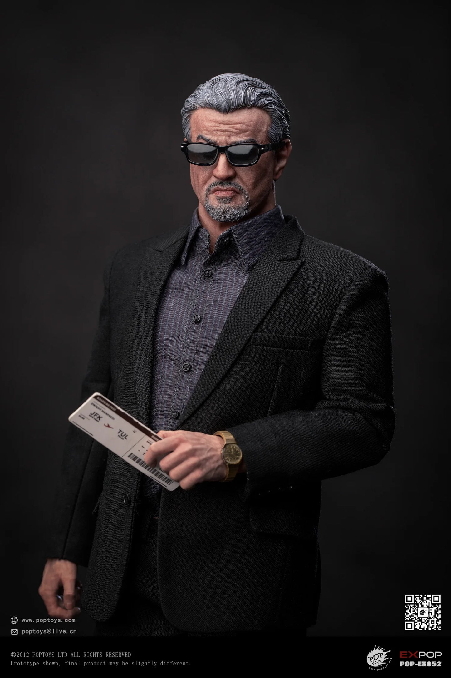 Brand New POPTOYS EX-052 1/6 The King Of Gangs Stallone Male Warrior Full Set 12in Action Figure Movable Dolls Gifts Collectible