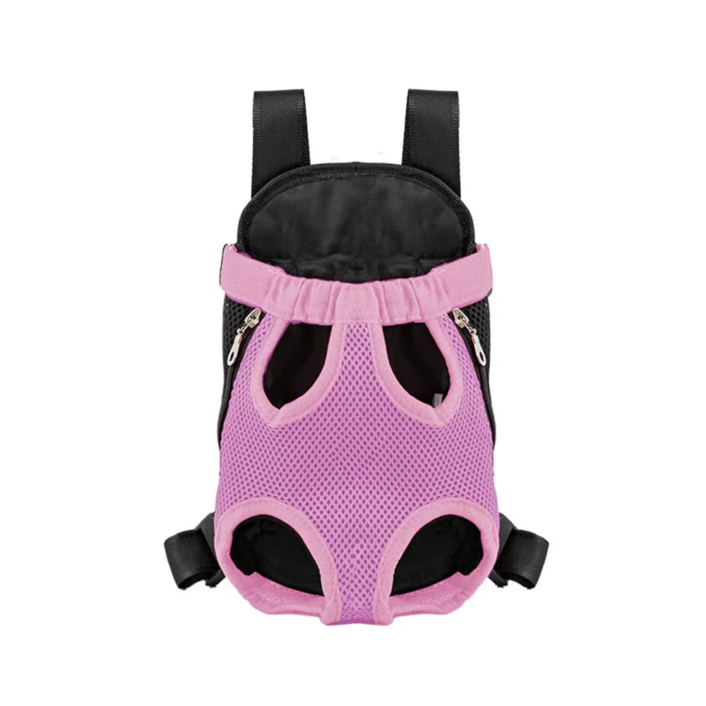 NEW Arrivals Adjustable Cat Dog Carrier Bag Pet Double Shoulder Backpack Portable Bag Outdoor Travel Camping Hiking Chest Strap Bag Pets Accessories