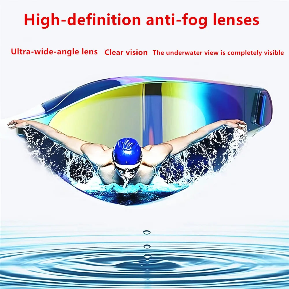 NEW Arrivals 2PCS Set 100% Original ARENA Professional Swimming Racing Goggles High-Definition 7 Colors Waterproof Anti-Fog UV400 Competition Training Swimming Top Quality Goggles