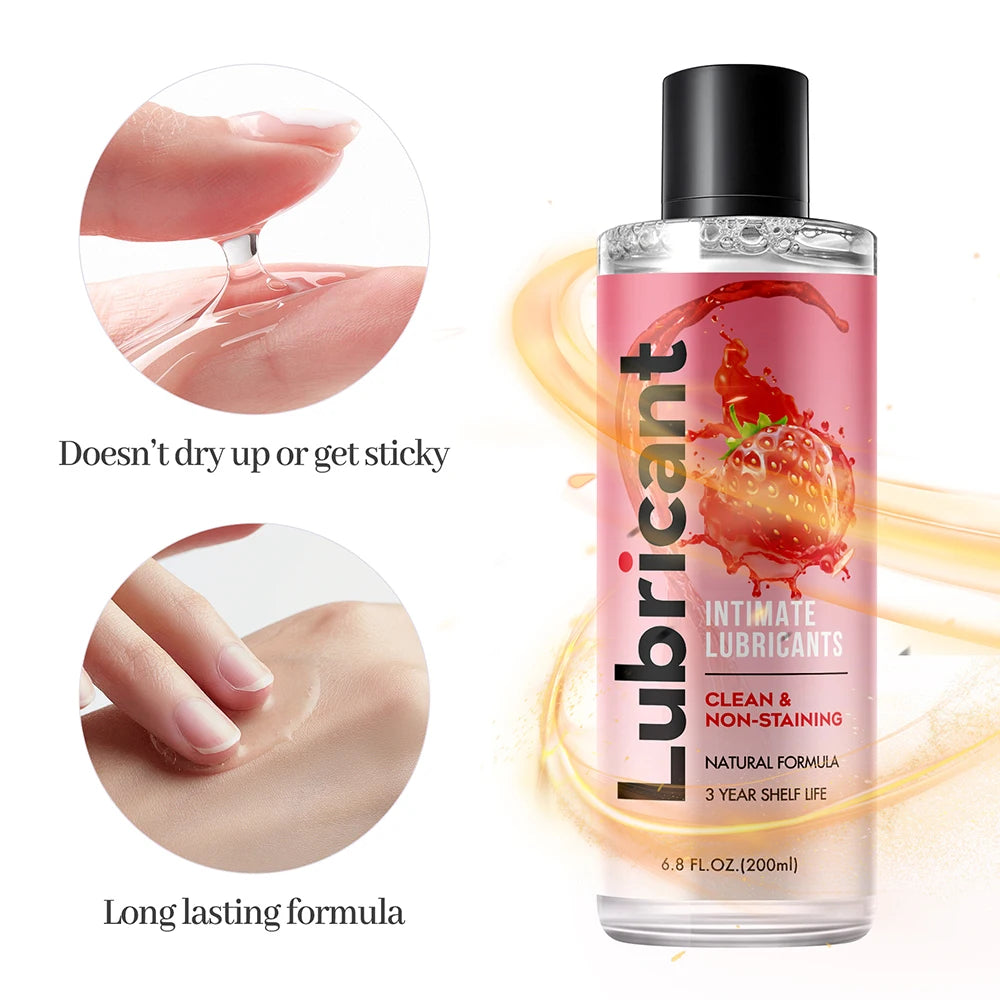 200ml Water Base Lubricant of Sex Anal Oil ,Vagina Gel Intimate Body SPA Massage Oil Japan AV Lube Cream for Adults Masturbation