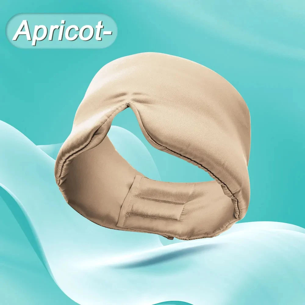 NEW Arrivals 8 Colors Soft 100% Silk Sleeping Mask Blocking Light Eye Cover Mask Outdoor Travel Hotels Airplane Sleep Mask Natural Mulberry Silk Smooth Eyepatch Mask