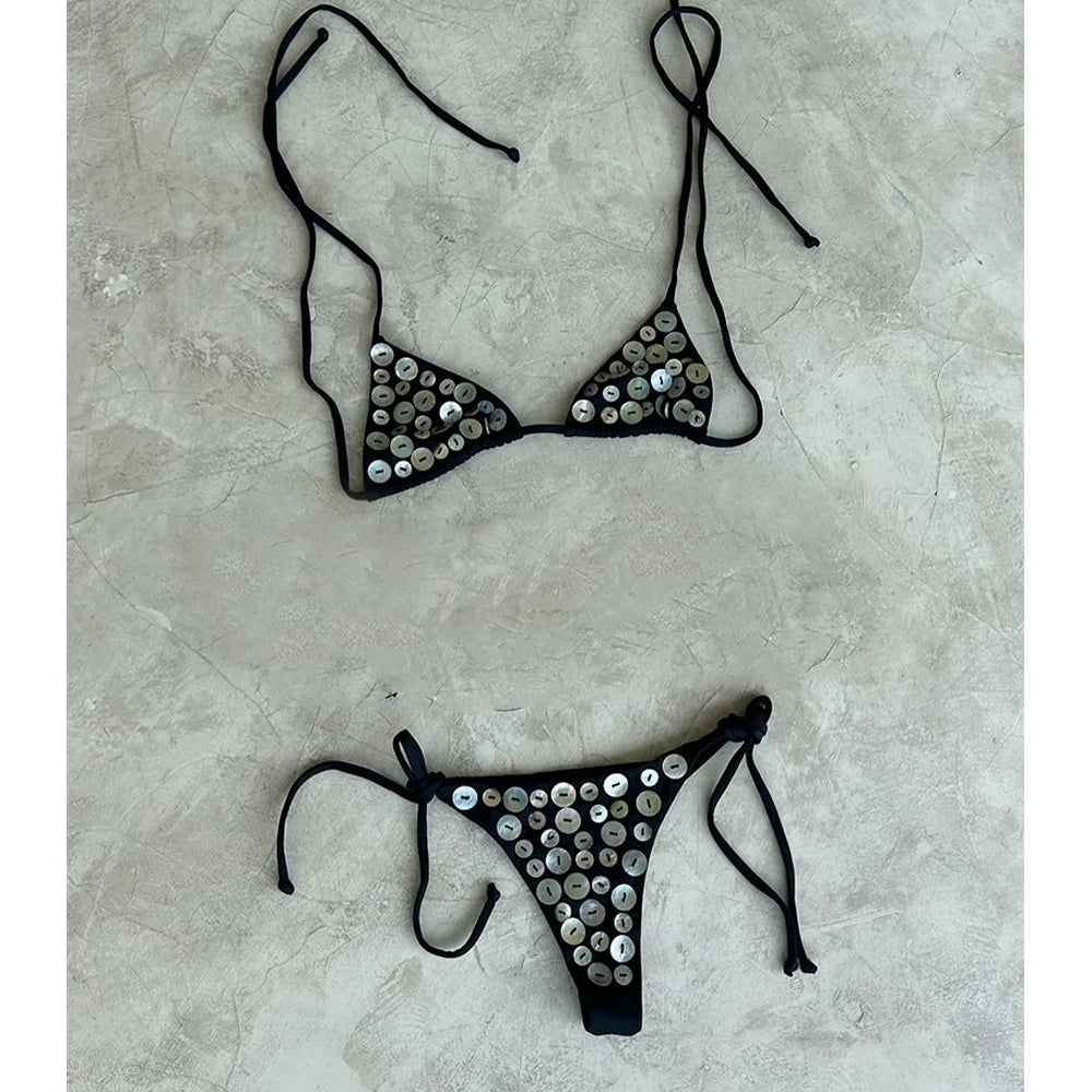 NEW 5 Colors Push Up Bikini New Sexy Women Swimsuit Swimwear Female Micro Bikini Set Biquini Bathing Suit Swimming Suits Beachwear Ladies Luxury Swimwear