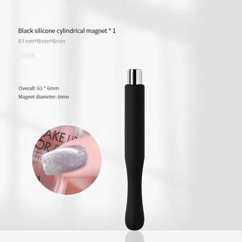 4PCS Multi Functional Nail Art Magnet Stone Pattern Absorbing Nail Gel Crystal Magnetic Bar Nail Enhancement Tool