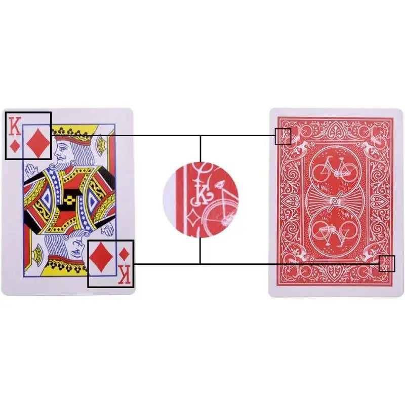 NEW Arrivals 1 Set Marked Stripper Deck Playing Cards Poker Magic Tricks Close Up Magic Props Easy Magic Trick Party Table Games Gift Casino Poker Gambling Accessories